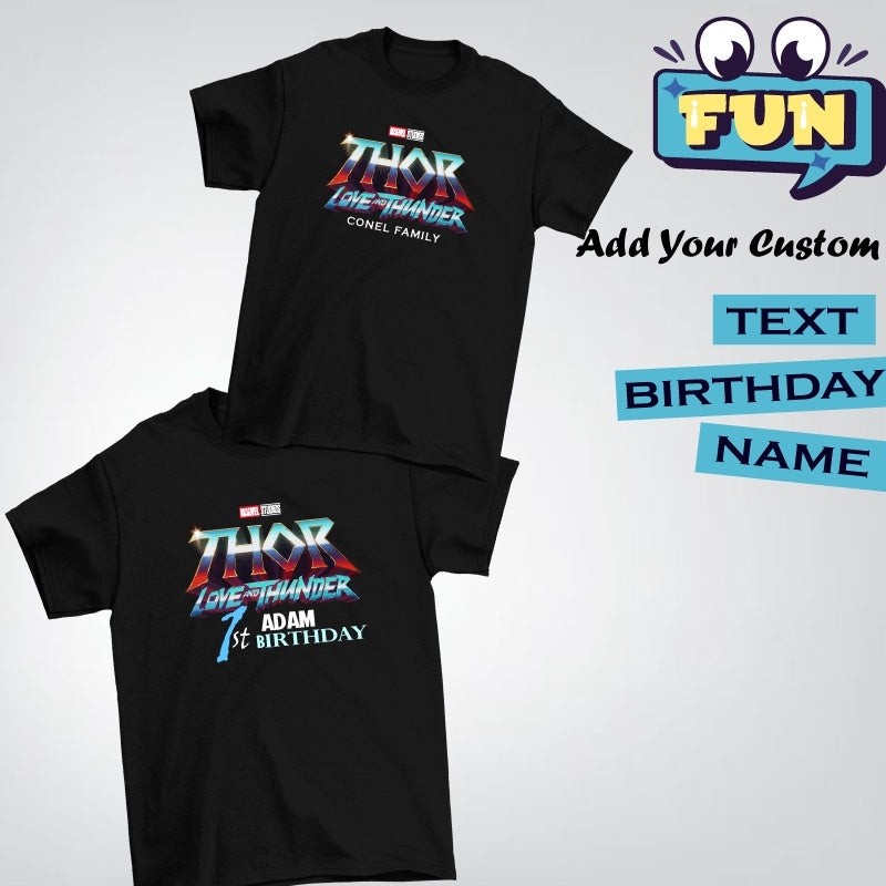Family Tshirt Thor Tshirt Family Day Holiday Events