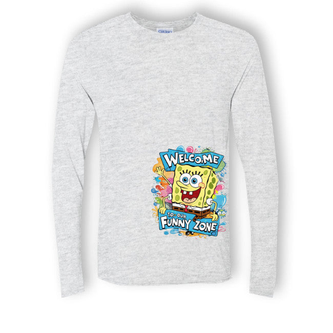 Welcome Spongebob Family Tshirt Tshirt Set Family 100%Cotton Quality 046_Family