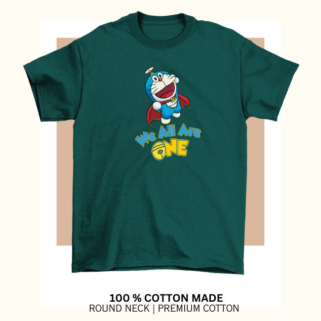 Family Set Fashion Doremon Tshirt 100%Cotton Quality 028_Family
