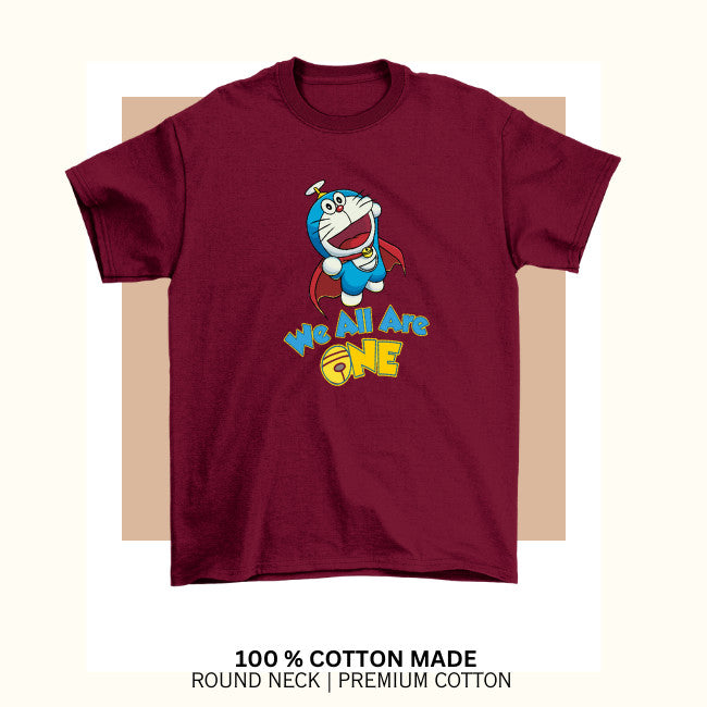 Family Set Fashion Doremon Tshirt 100%Cotton Quality 028_Family