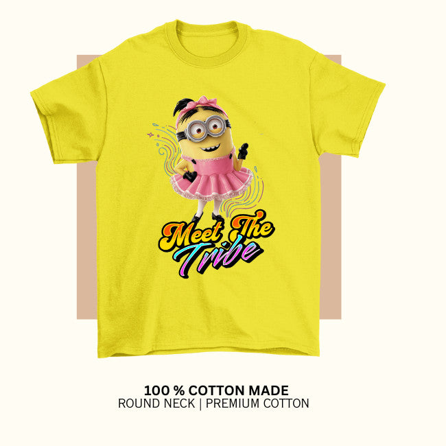 Minious World Family Design Tshirt Holiday Tshirt Set 045_Family