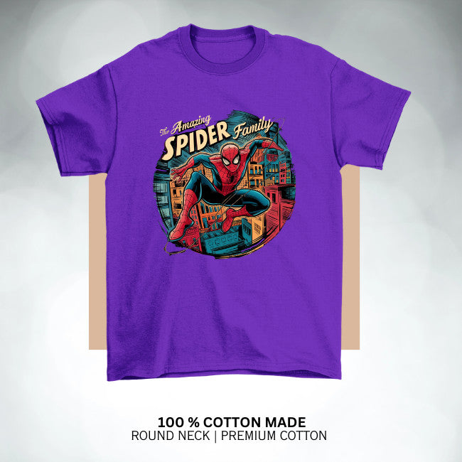 Amazing Spider Family Modern - 100% Cotton Quality 52 _ Family