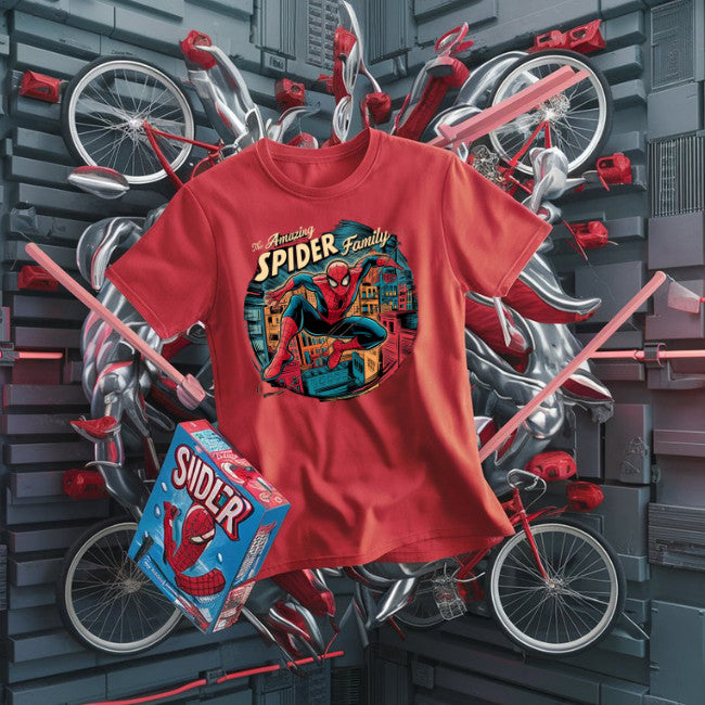Amazing Spider Family Modern - 100% Cotton Quality 52 _ Family