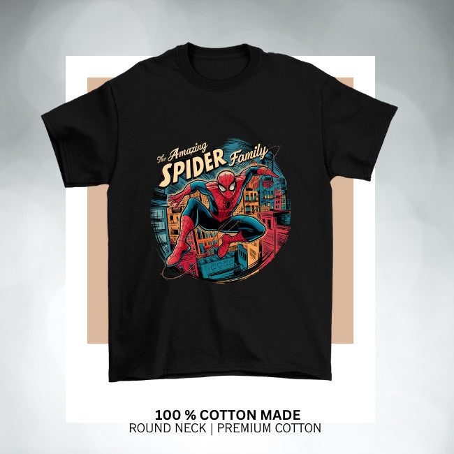 Amazing Spider Family Modern - 100% Cotton Quality 52 _ Family