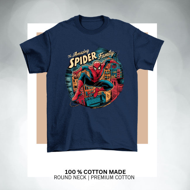Amazing Spider Family Modern - 100% Cotton Quality 52 _ Family