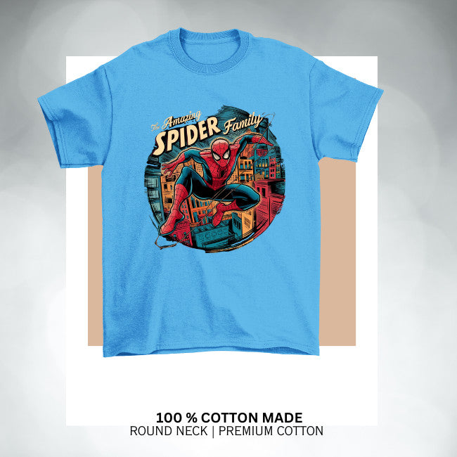 Amazing Spider Family Modern - 100% Cotton Quality 52 _ Family