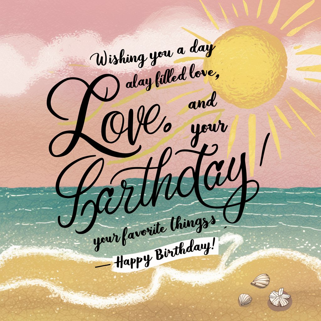 Birthday Wishes Sample