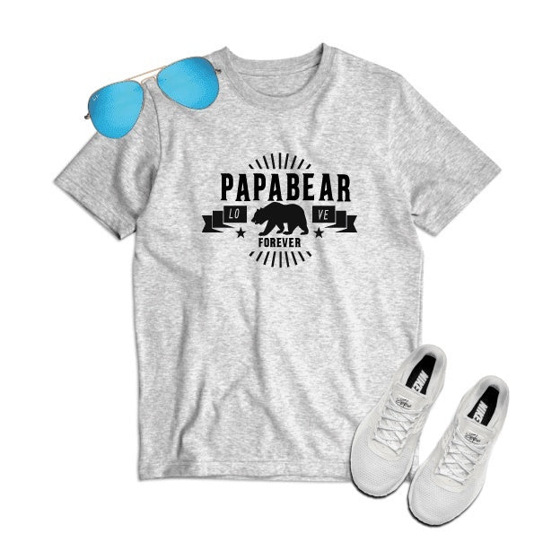 Cute Family T-shirt Bear  Cotton 100%