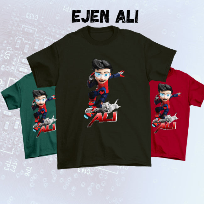 Ejen Ali 100% Cotton Kids Tshirt