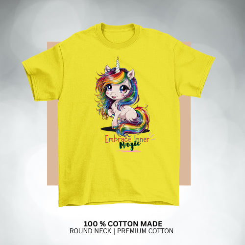 🦄Girl Unicorn Tshirt  New Collection 🍭100% Cotton