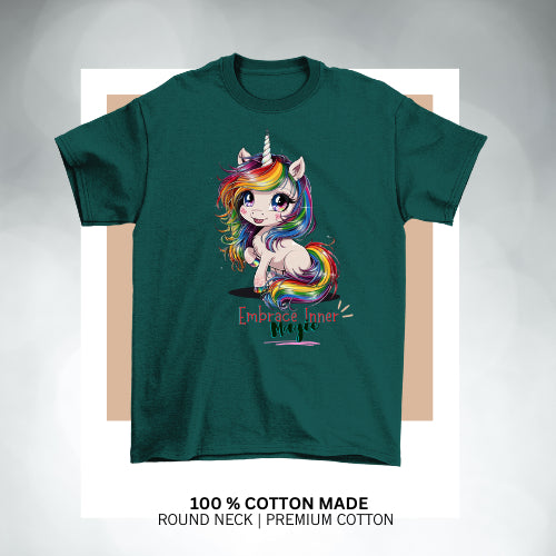 🦄Girl Unicorn Tshirt  New Collection 🍭100% Cotton