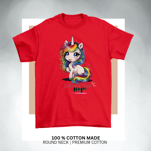 🦄Girl Unicorn Tshirt  New Collection 🍭100% Cotton