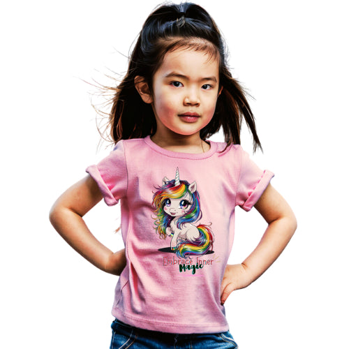 🦄Girl Unicorn Tshirt  New Collection 🍭100% Cotton