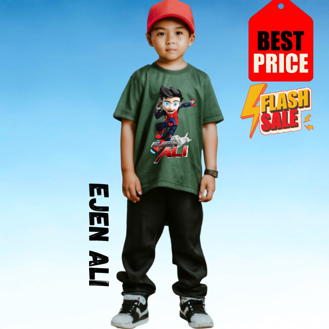 Ejen Ali 100% Cotton Kids Tshirt