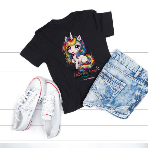 🦄Girl Unicorn Tshirt  New Collection 🍭100% Cotton