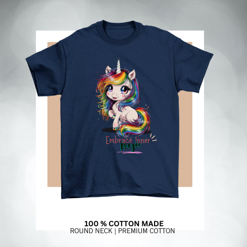 🦄Girl Unicorn Tshirt  New Collection 🍭100% Cotton