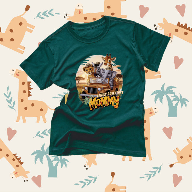 🐅Safari Family Tshirt Fun Family  100% Cotton
