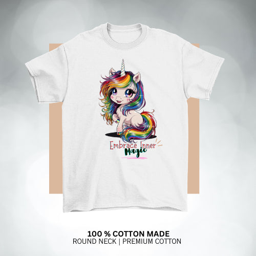 🦄Girl Unicorn Tshirt  New Collection 🍭100% Cotton