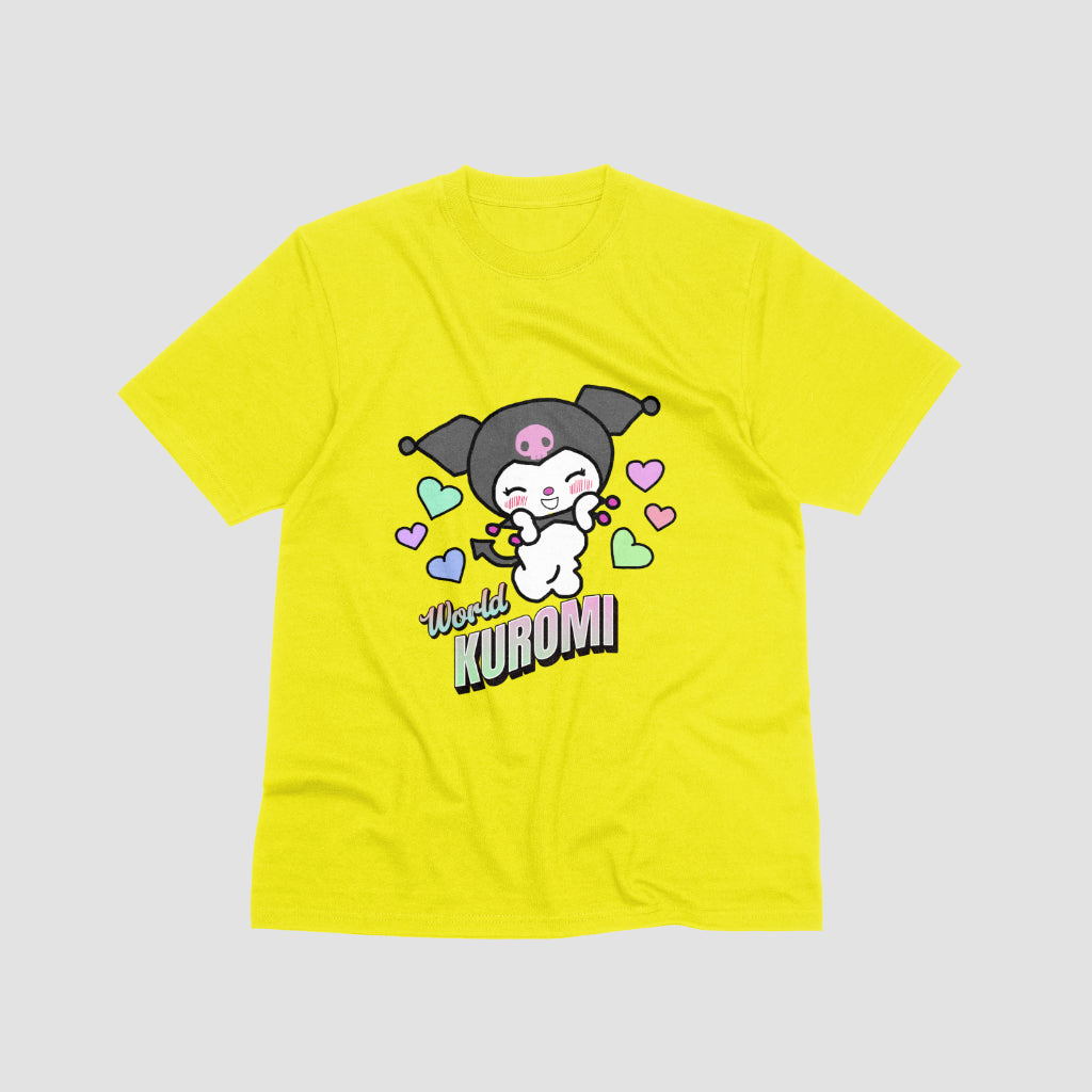 Kuromi Kids Awesome Inspired  T-shirt!  Baju Budak Lelaki Perempuan Cotton Premium