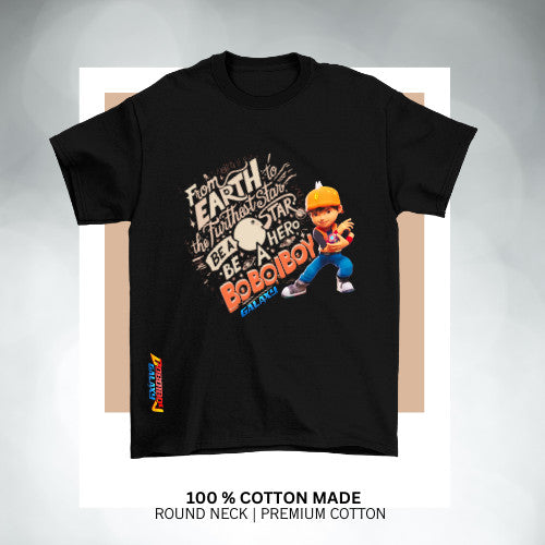 BoBoi Galaxy  Adventure Kids Cotton Premium Comfort and Confidence _026 Boy