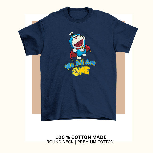 Family Set Fashion Doremon Tshirt 100%Cotton Quality 028_Family