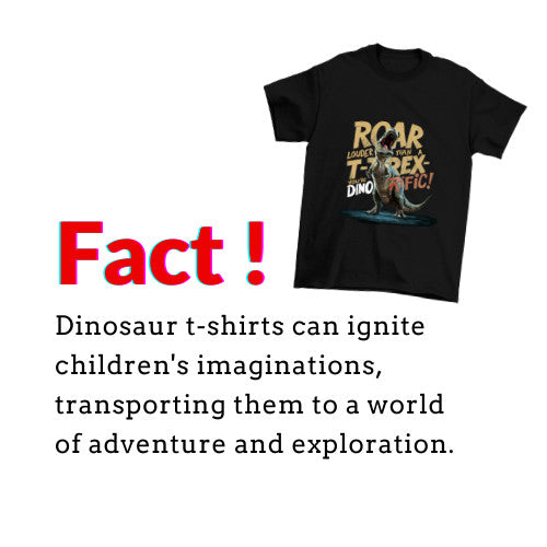 Dinosaur Adventure Kids Tshirt  Cotton Premium 100%