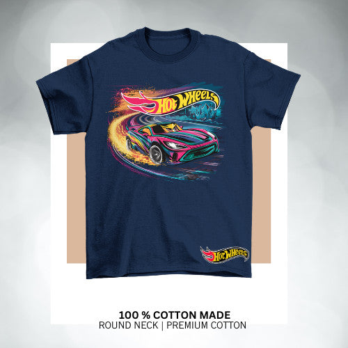Hot Wheel  inspired kids' t-shirt! Cotton Premium_035Boys