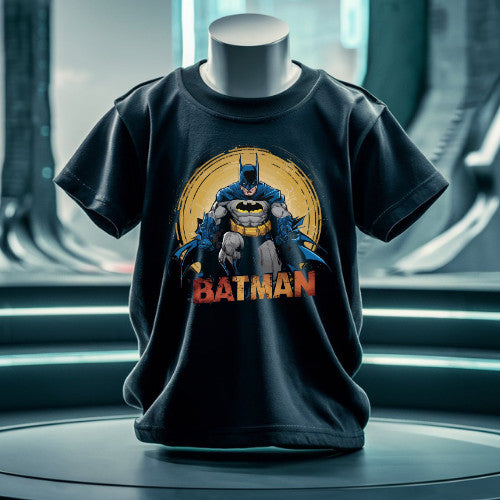 The Bat-Man Dark Knight Kids Tshirt Cotton Premium Comfort and Confidence _029 Boy