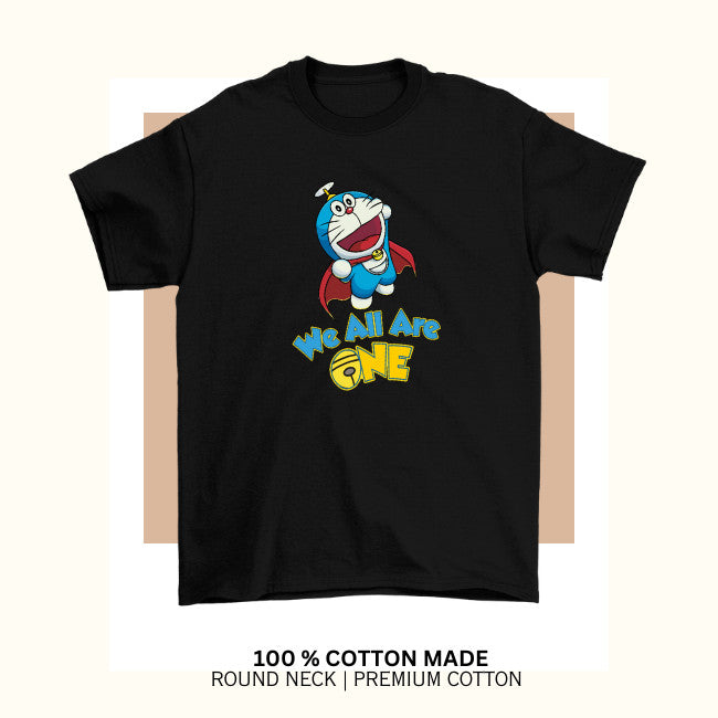 Family Set Fashion Doremon Tshirt 100%Cotton Quality 028_Family