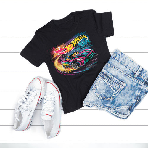 Hot Wheel  inspired kids' t-shirt! Cotton Premium_035Boys