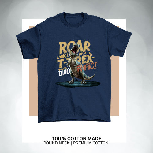 Dinosaur Adventure Kids Tshirt  Cotton Premium 100%