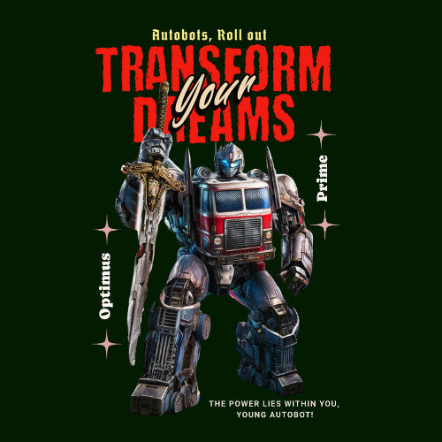 Transformers  Adventure Kids Tshirt  Cotton Premium Comfort and Confidence on every Journey _023 Boy
