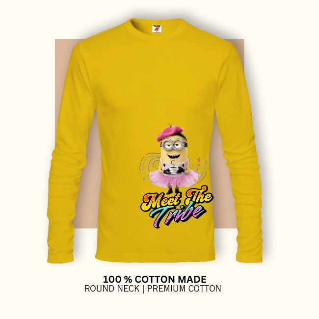 Minious World Family Design  Tshirt Holiday Tshirt Set 045_Family