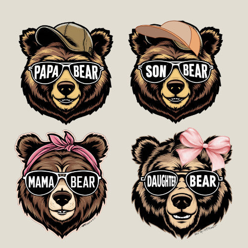 Bear Hug Family Design  Tshirt Holiday  048_Family
